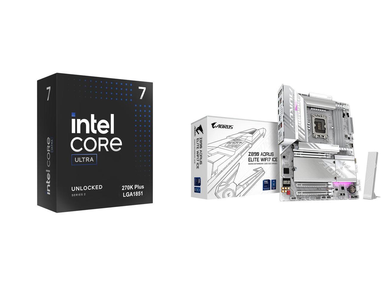 Z890 Wi-Fi 7 Motherboard - CPU 메인보드 콤보 - 인텔 BX80768270K
