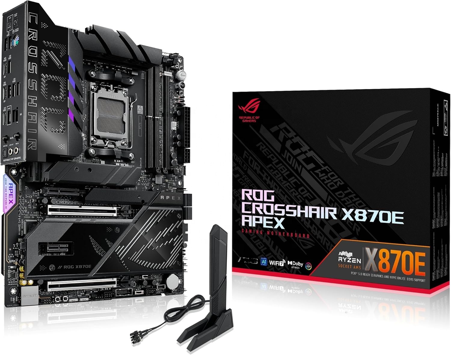 2025 NEW ROG 크로스헤어 X870E APEX  - X870E Atx Motherboard 리뷰 및 가격